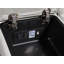 Ensemble de causeuse inclinable et modulaire en cuir italien Padua-110403330