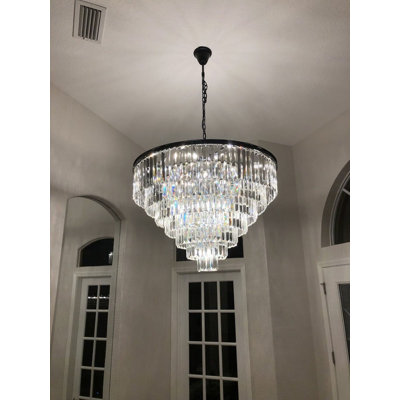 Strothers Dimmable Round / Oval Chandelier