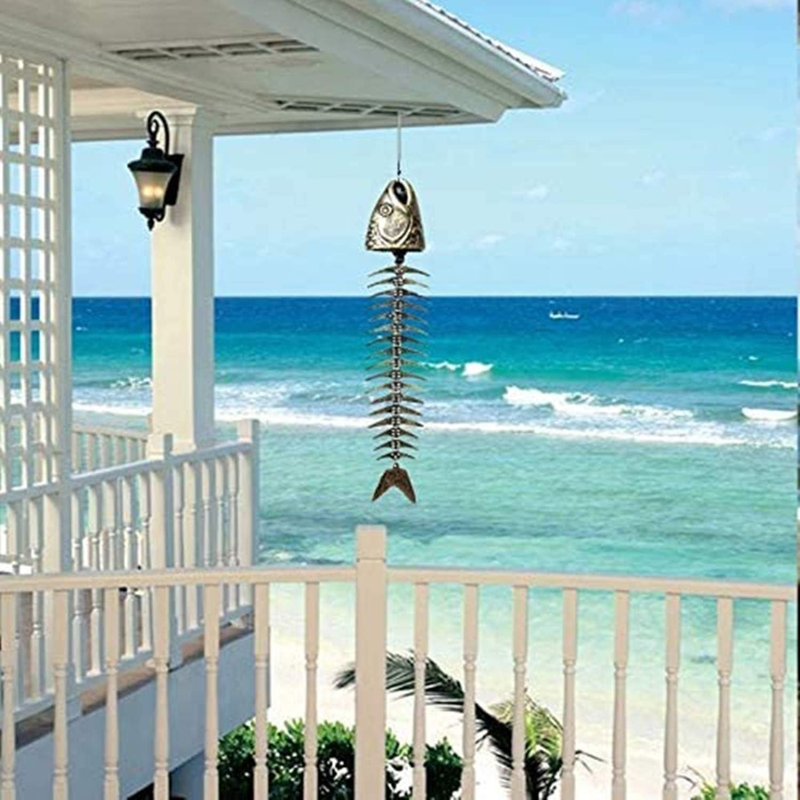 Fish Skeleton Wind Chime