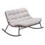 Double chaise berçante Papasan