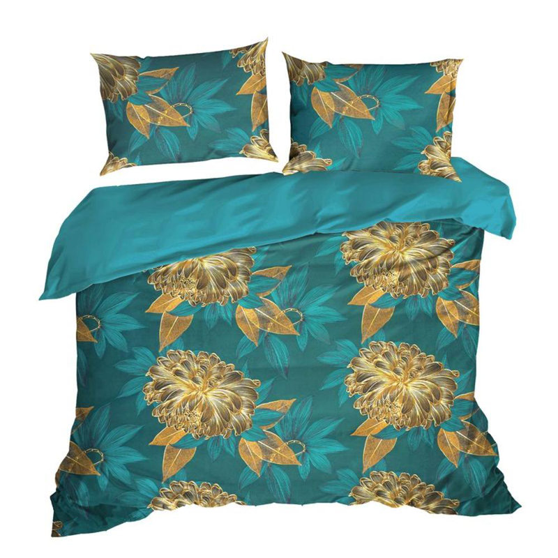 Gaylee Floral Duvet Cover with Pillowcases, 200 x 220 cm - 2 Standard Pillowcases