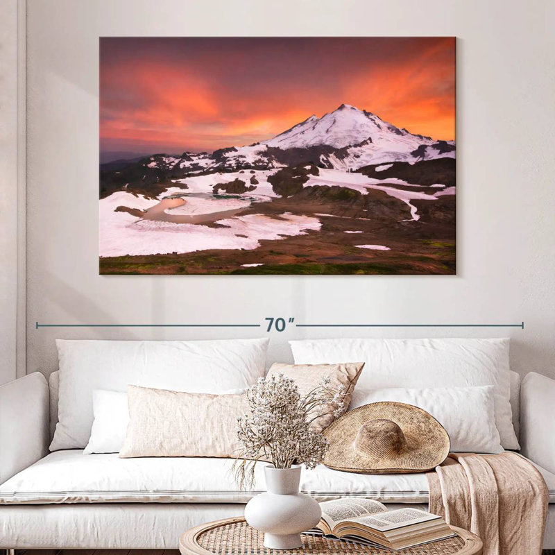 Alvord Snowcapped Mount Baker
