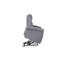 Fauteuil inclinable en tissu gris anthracite Arlen