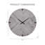 Horloge murale 30 po Xyric