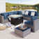 Bushrah 8-Piece Sectional Seating Group with Cushions