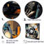 «Blue Chopper Bike Matrix» sur toile-97037325-97037324