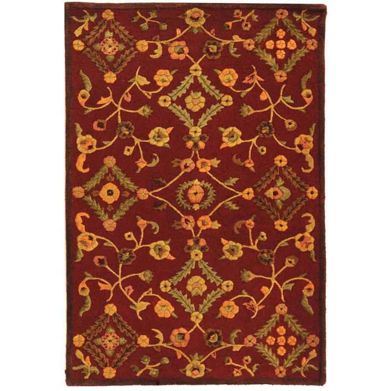Imperial Wool Floral Rug, Runner 2'3" x 8'