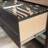 Cottage Road Lateral File Cabinet for Home Office, with Open Shelf Storage, Drawer with Full Extension Slides, in Raven Oak