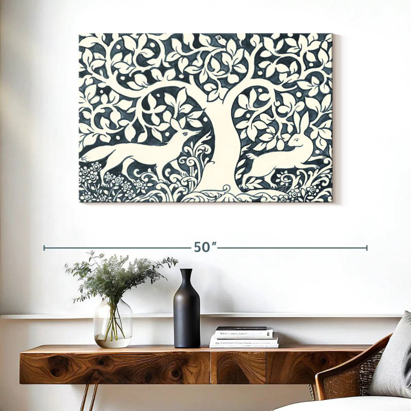 Forest Life III, H 26 po x l 39 po