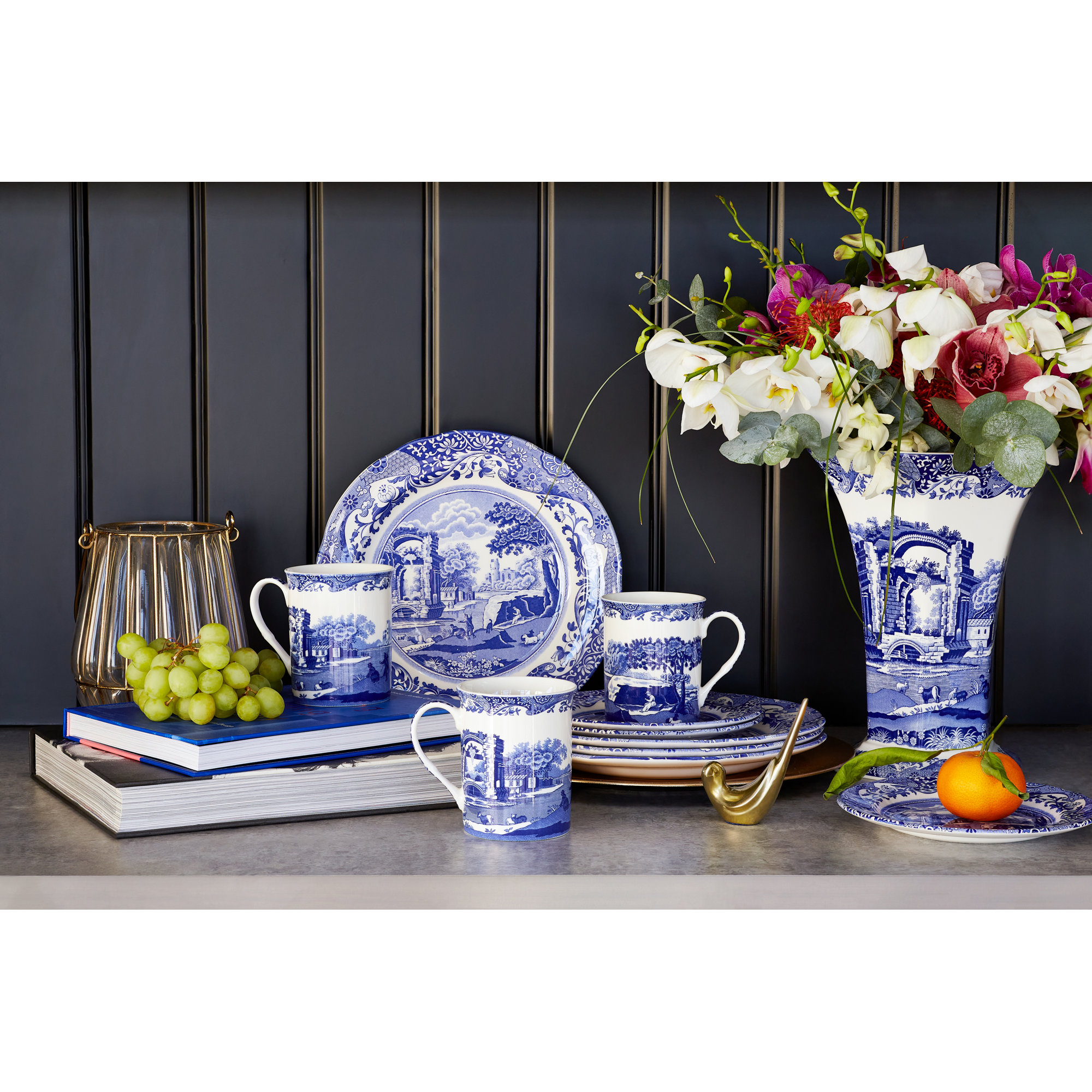 Spode Blue Italian 12-Pc Set