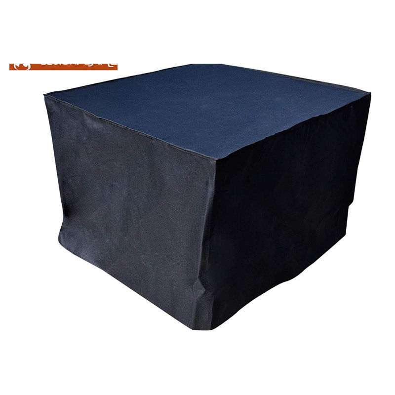Couvre-foyer d'extérieur carré Quickflame, noir, H 24 po x l 30 po x P 30 po