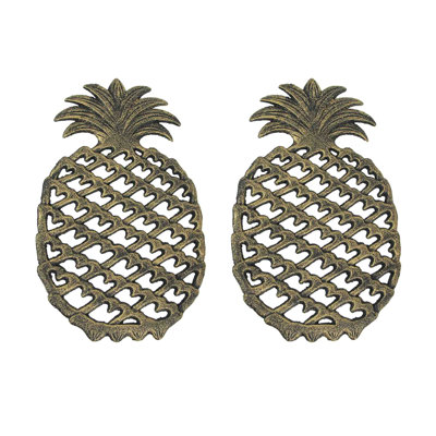 Rubber 2 Piece Trivet Set