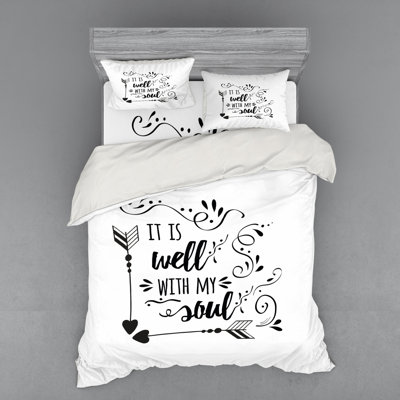 Modern & Contemporary Polyester Duvet Cover