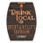 Drink Local Barrel Personalized Plaque Wall Décor-1827489786-1828057349