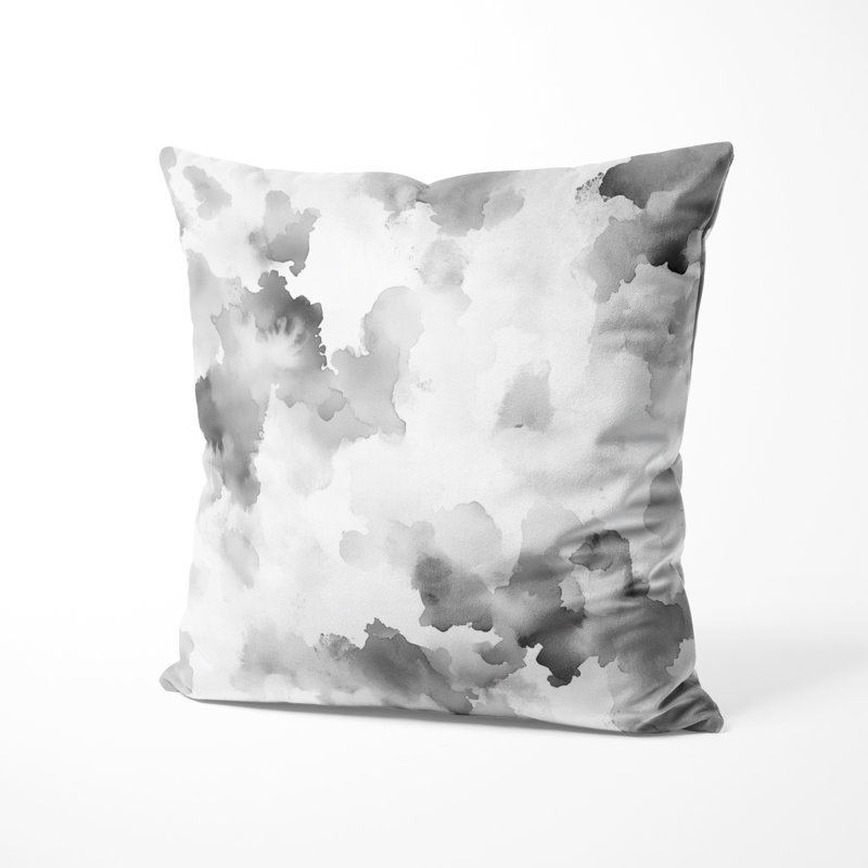 Coussin décoratif abstrait Abstract, 18"H x 18"W