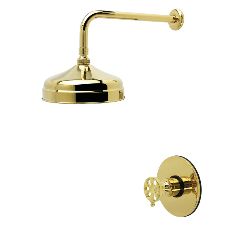 Kingston Brass Belknap Single-Handle Pressure Balanced Shower Faucet, Polished Chrome