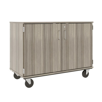 Mobile 10 Compartment Manufactured Wood Classroom Cabinet