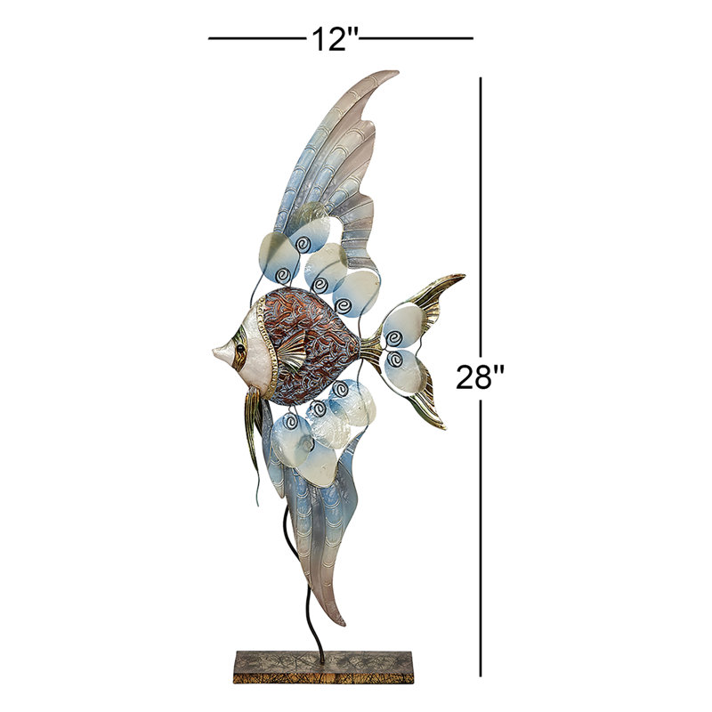Hamza Angelfish Statue
