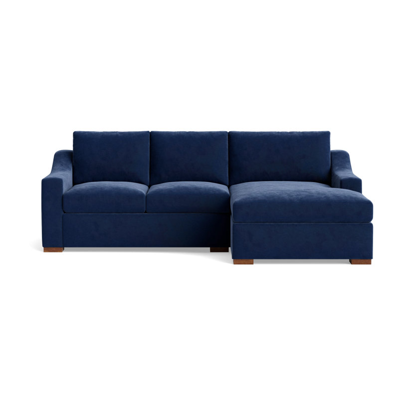 Lucca Sectional, Right Hand Facing, Performance Velvet - Uniform