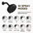 Replacement Shower Kit 5 inch Round 10-Function Shower Head & Tub Spout-123458080