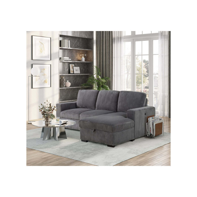 Canapé modulaire avec tiroir Melody