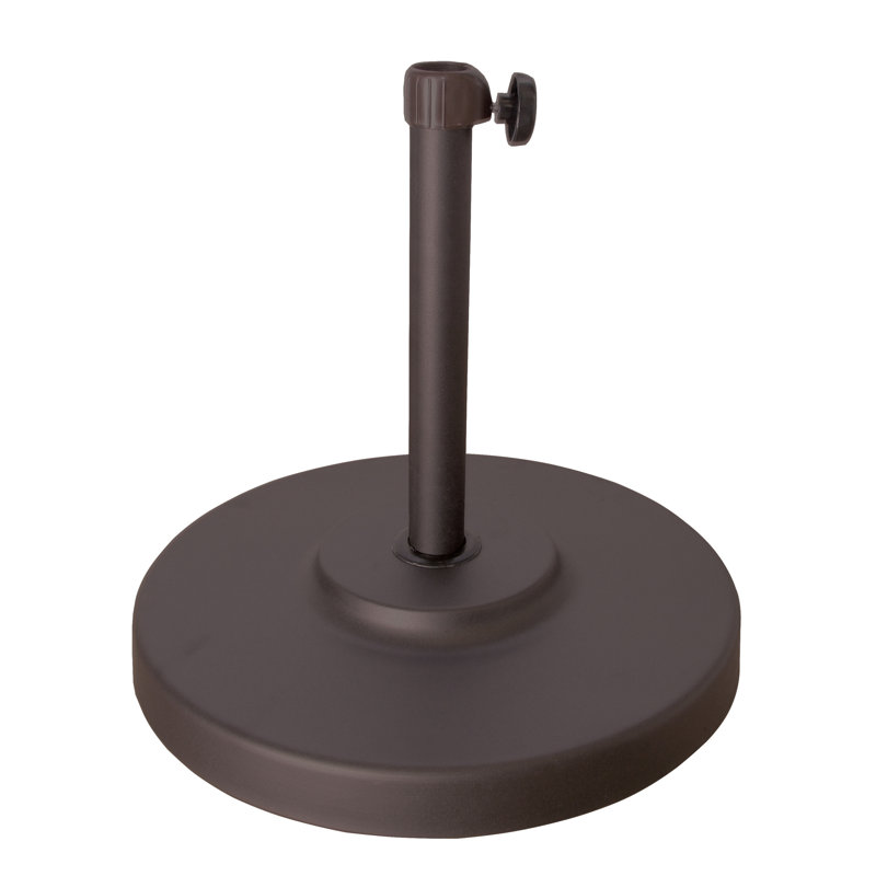 Base de parasol autoportant en métal Harmonee, Bronze