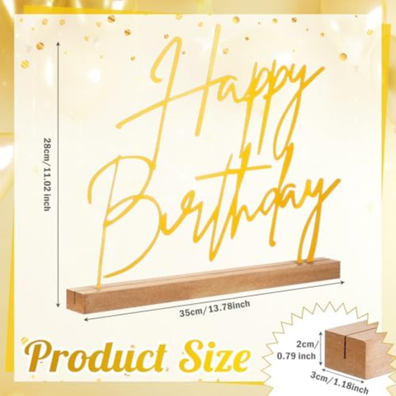 13,78 po Happy Birthday Table