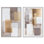 Interlocking Planes Set Canvas Print Abstract Boho Art Set by Art Remedy, Black Frame, 10 x 15