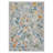Eden Floral Blue Machine Washable Indoor Area Rug With Non-Slip Backing-25059741-25836620