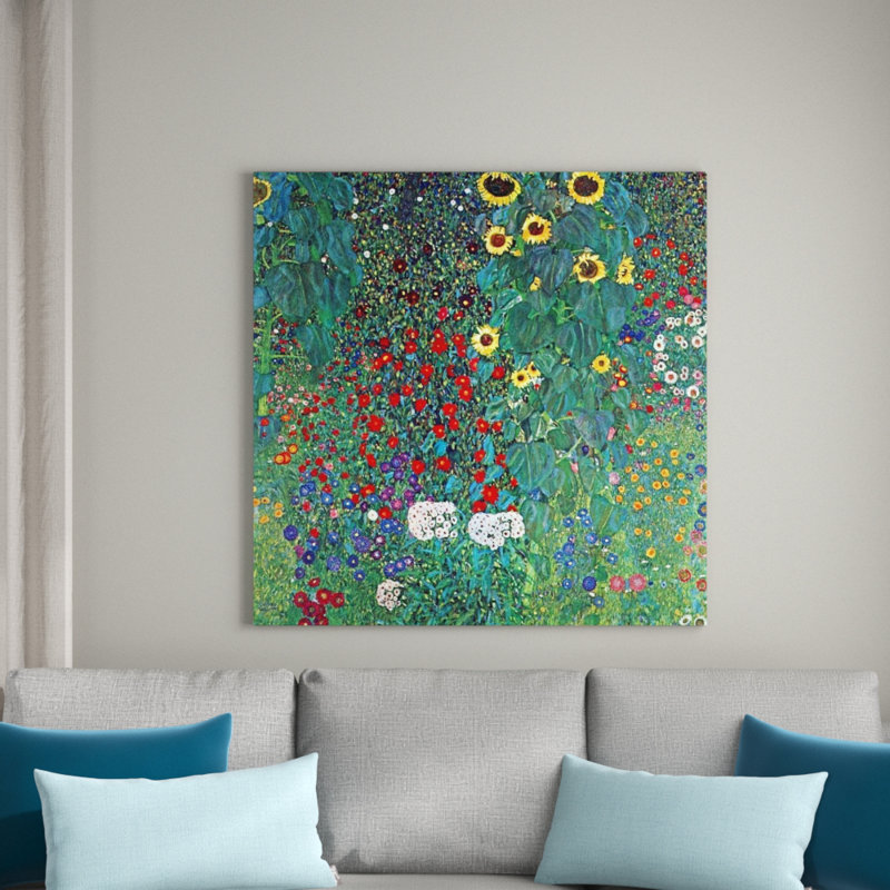 Gustav Klimt - Wrapped Canvas Painting, 70cm H x 70cm W x 1.8cm D