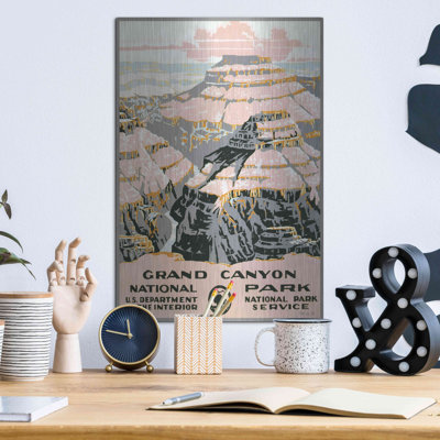 Grand Canyon' by Stellar Design Studio, Metal Wall Art