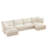 U Shape Sectional Sofa Couch-964566120