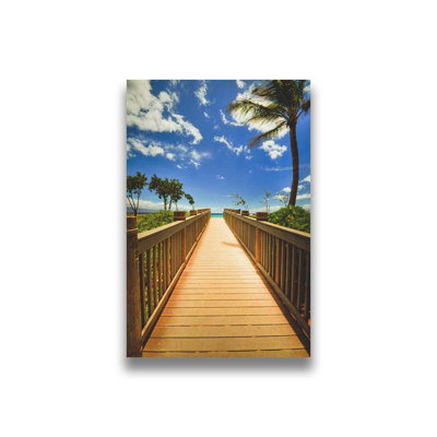 Maui Boardwalk par Kelly Wade. Estampe numérique