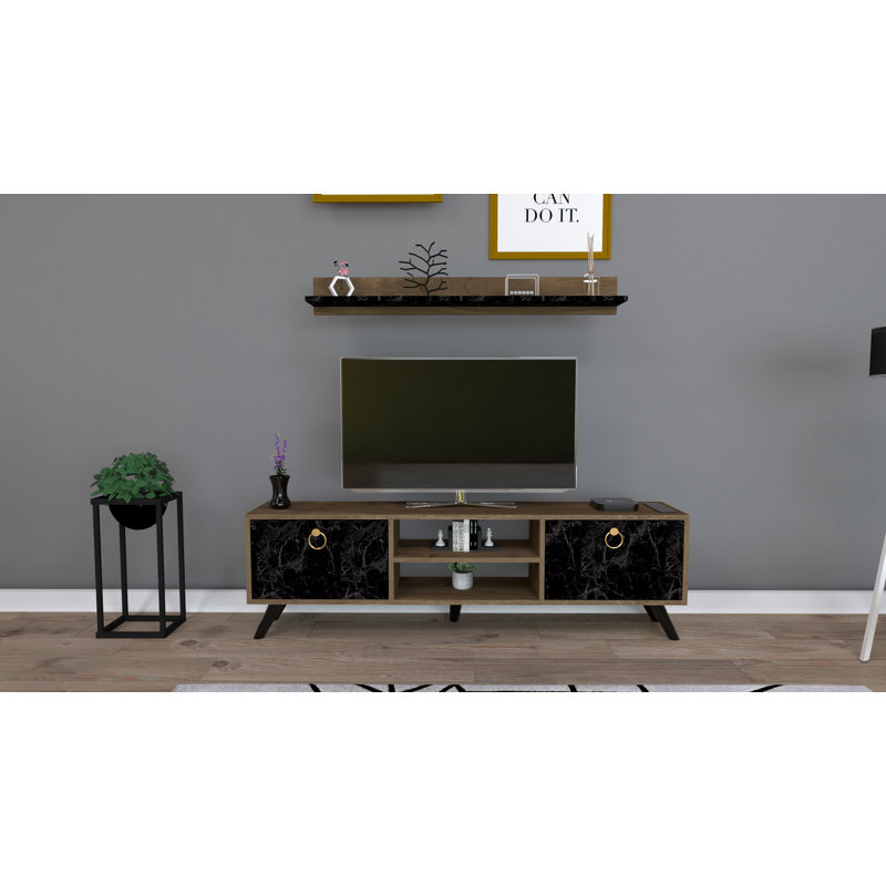 Tammo Unfinished TV Stand for TVs up to 65"