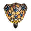 5.5" Wide Tiffany Peacock Feather Night Light