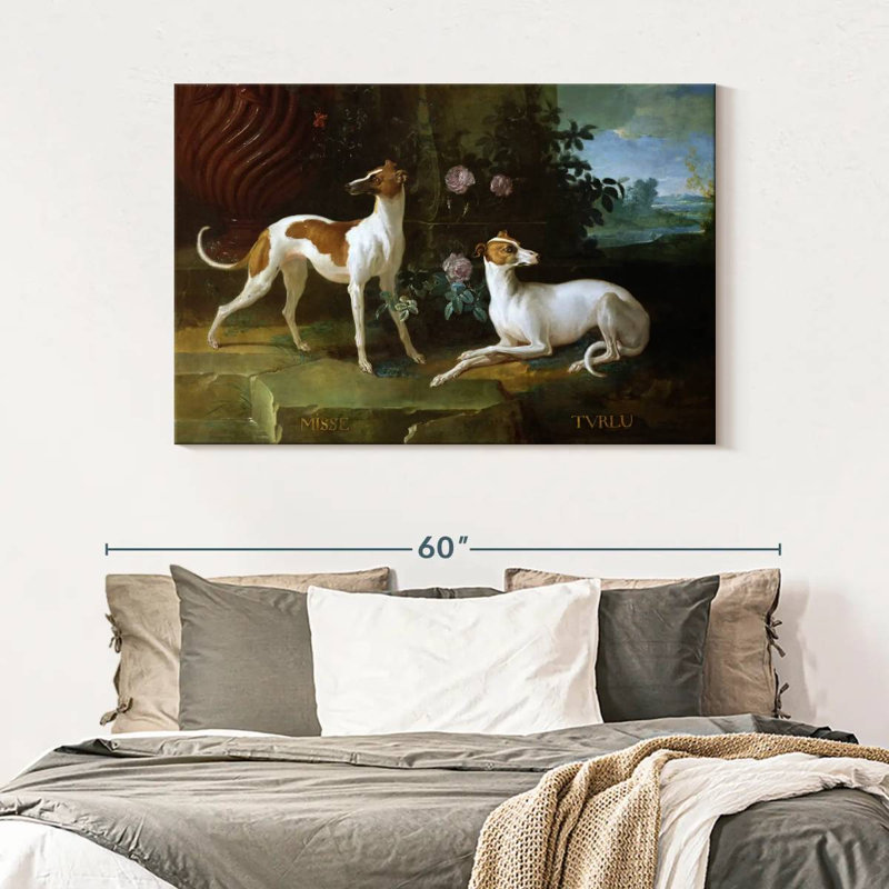 Misse And Turlu, 32" H x 48" W