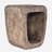 Kenza Bleached Wash Accent Stool