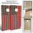 2' X 4' American Flag Bullets Cornhole Board Set With Case And Lights
