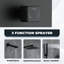 Système de douche à pluie complet mural à 3 fonctions 10 pouces avec valve brute-62520460