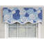 Floral Scalloped Window Valance