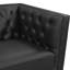 Fielder Sofa Black Leather-49492013