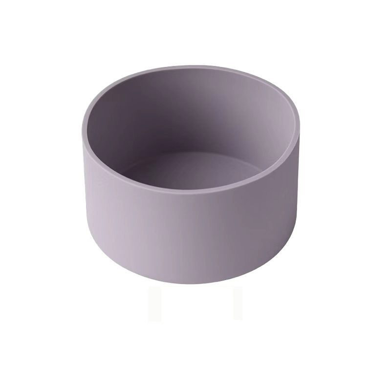 Couvercle de bouteille d'eau isotherme de 7,5 cm de diamètre et couvercle de protection en silicone, B