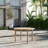 Audre Round Teak Outdoor Dining Table