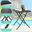 Wicker Patio Dining Set Table,-567900778
