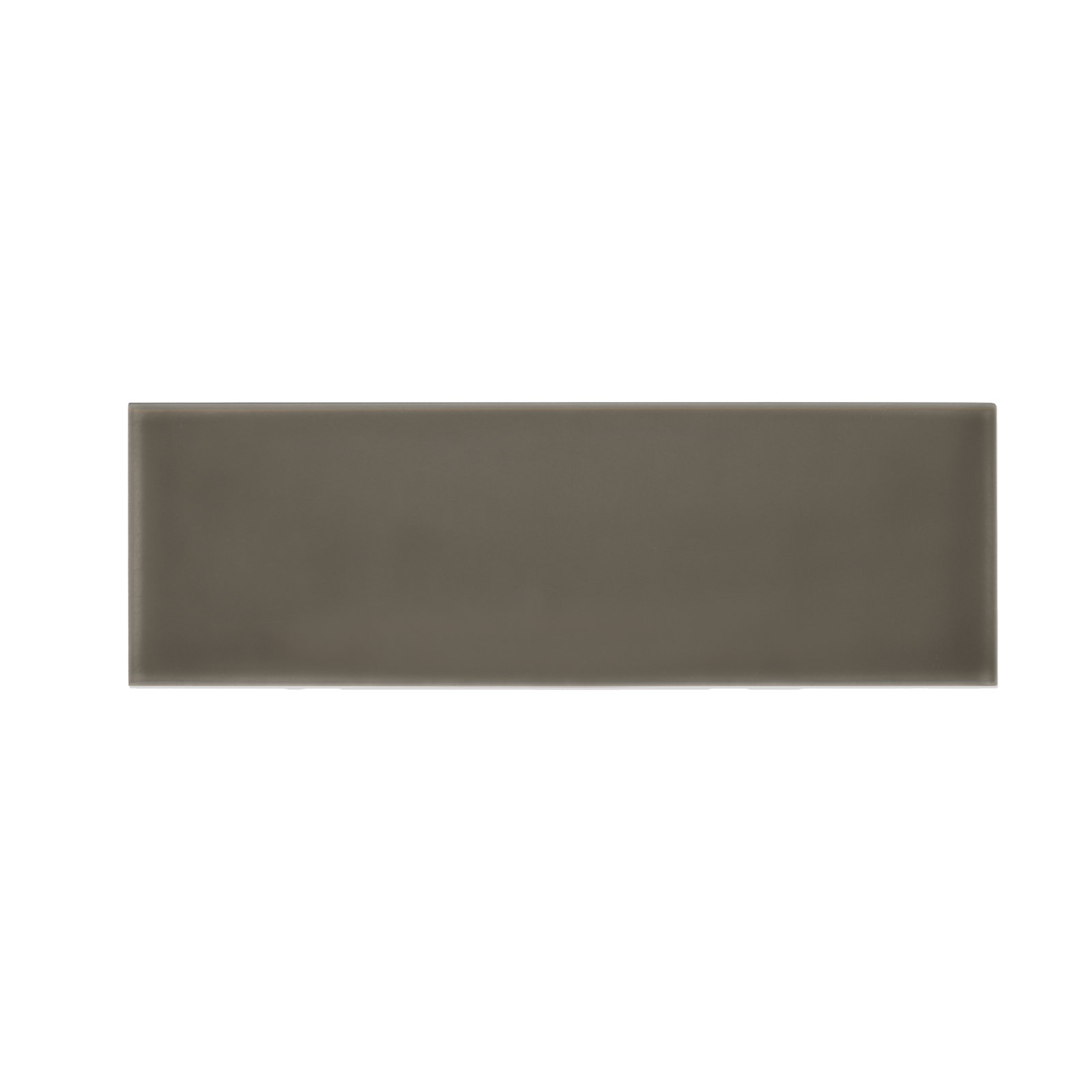 Grace 4" x 12" Ceramic Subway Tile, Moka
