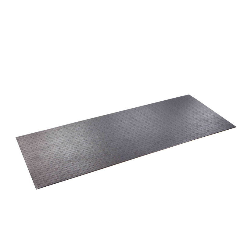 Tapis de tapis en vinyle 0,125 po, H 90 po x l 36 po