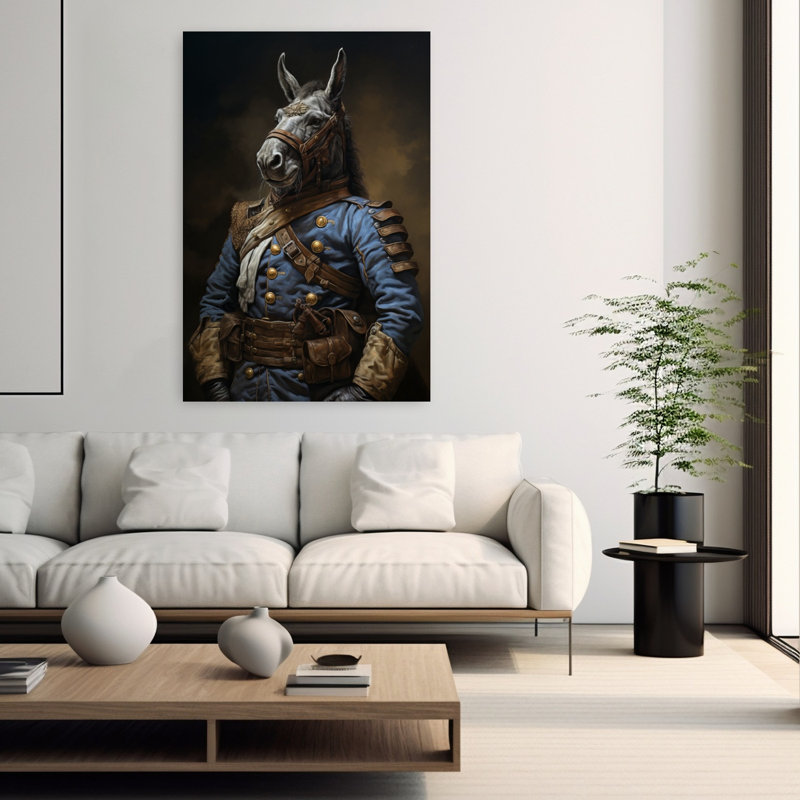 Art mural cheval noble