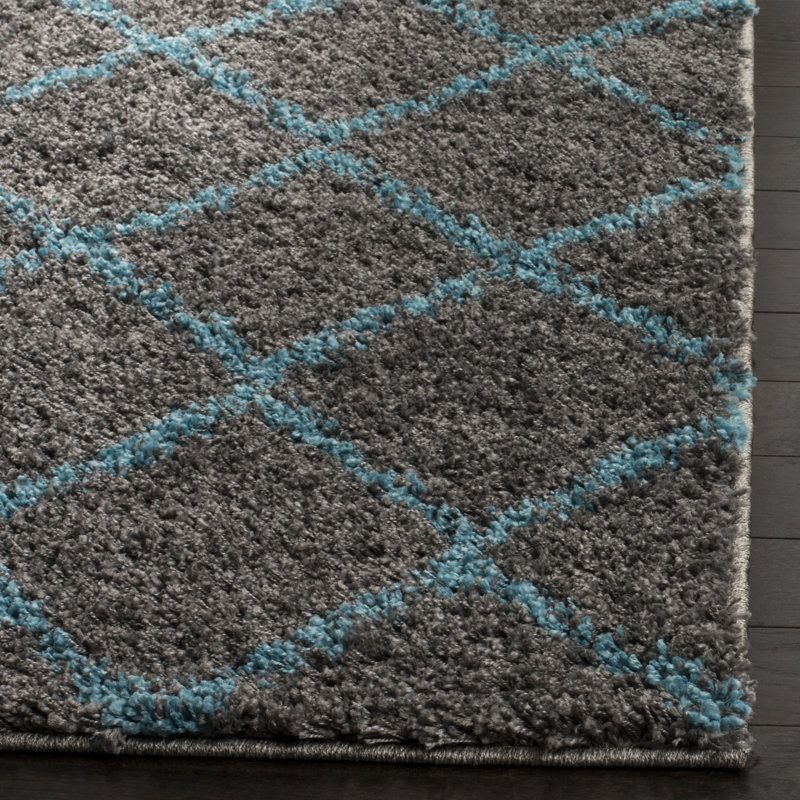 Performance Geometric Rug, Square 6'7"