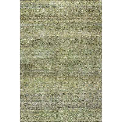 Premium Machine Washable Lyndhurst AMF1174 Stripes Rug