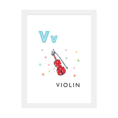 " Alphabet Flash Cards V "